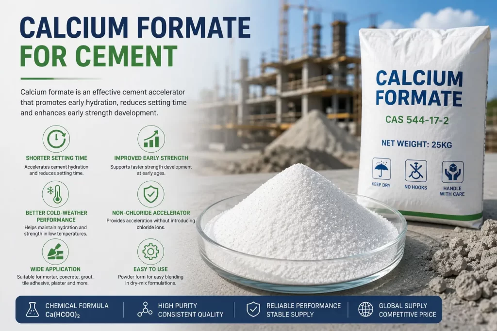 Calcium Formate for Cement Calcium Formate for Cement