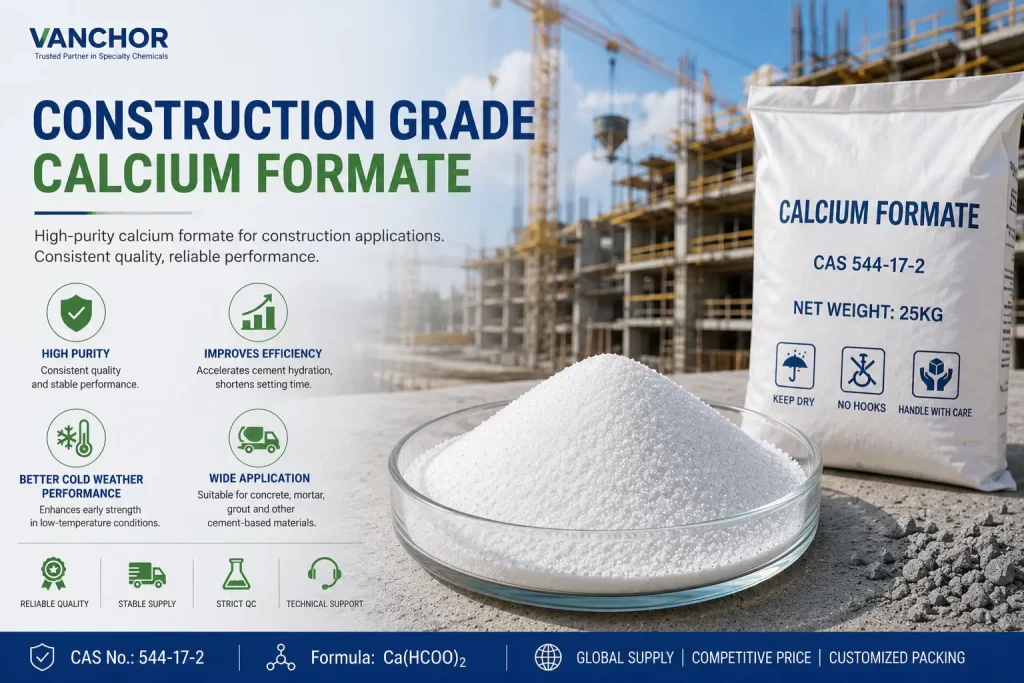 Construction Grade Calcium Formate