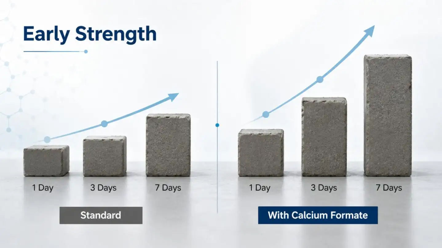 Calcium Formate for Tile Adhesive
