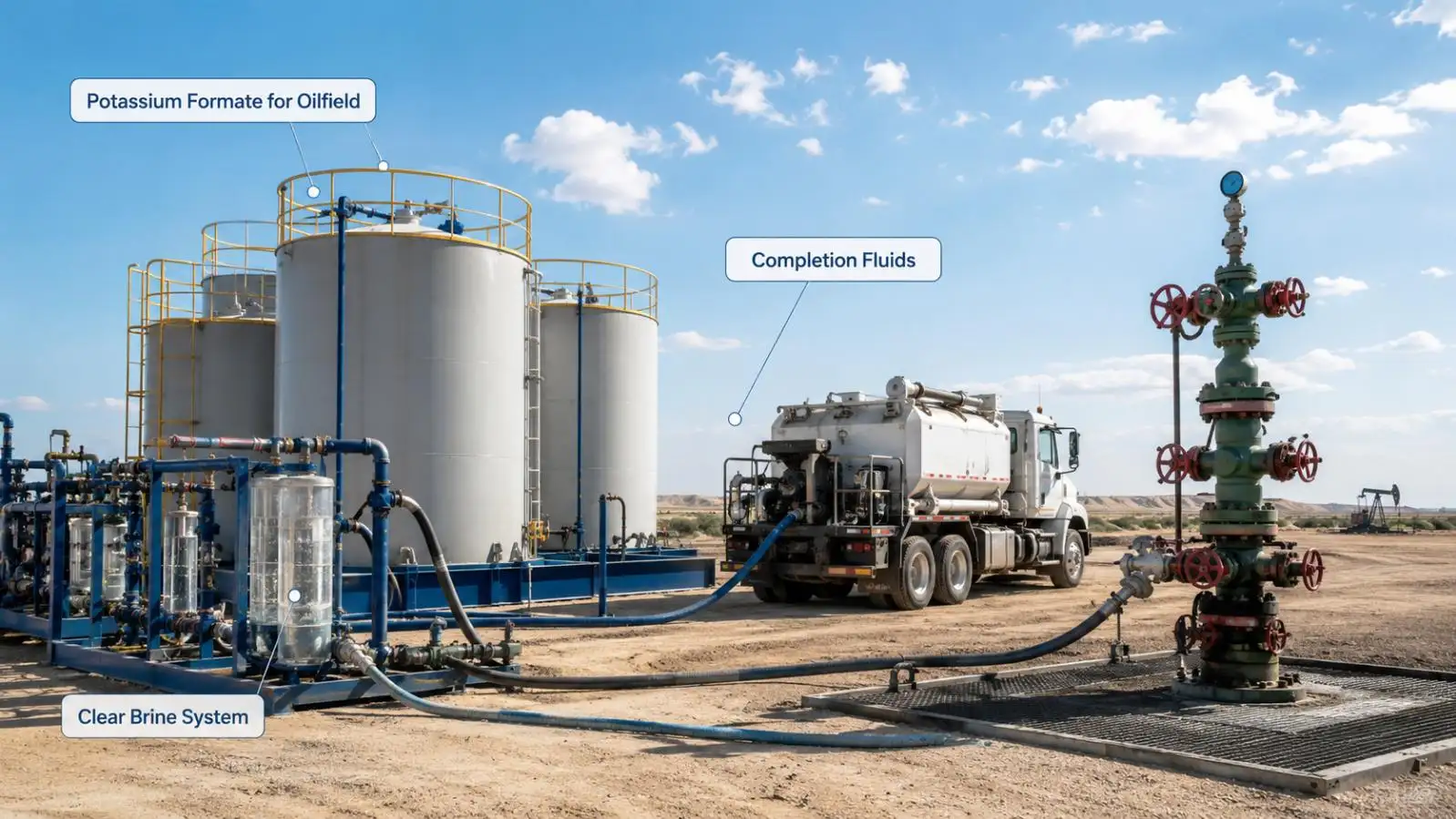 Potassium Formate for Oilfield