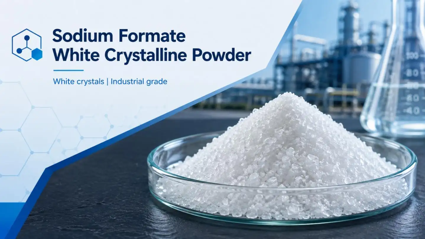 Sodium Formate White Crystalline Powder