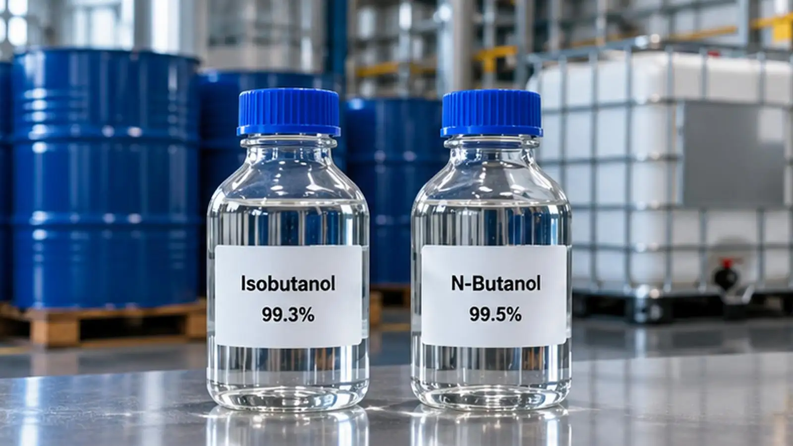 Isobutanol 99.3% vs N-Butanol 99.5%